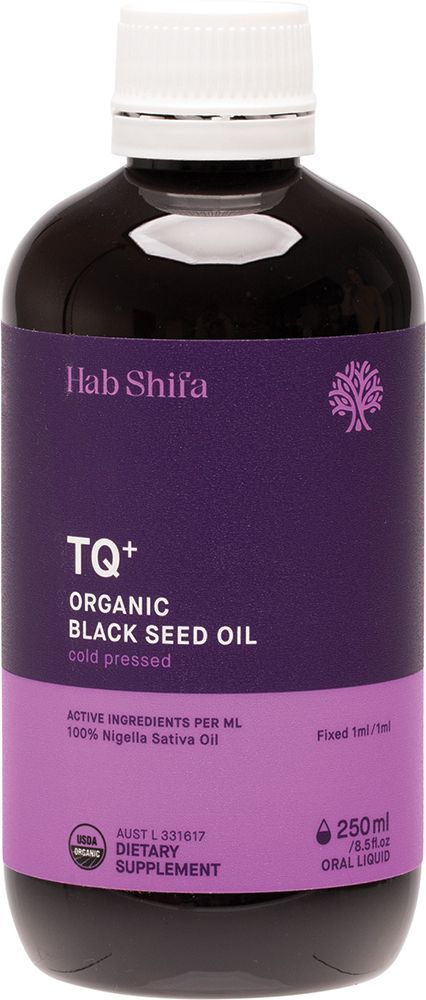 Hab Shifa TQ+ Organic Black Seed Oil 250ml